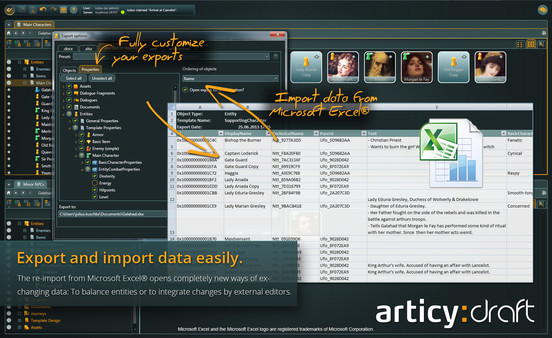 скриншот articy:draft SE - Commercial Use Upgrade 1