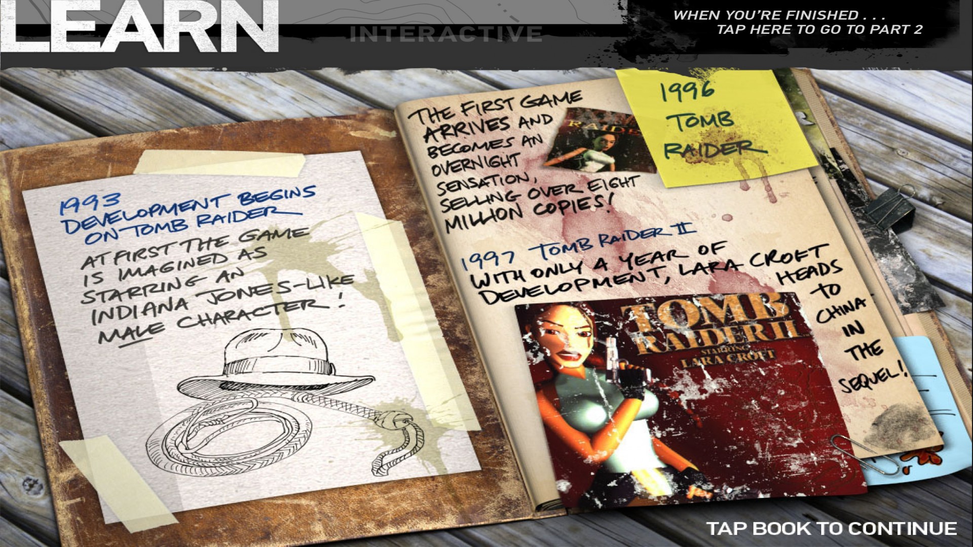 Tomb Raider - The Final Hours Digital Book screenshot