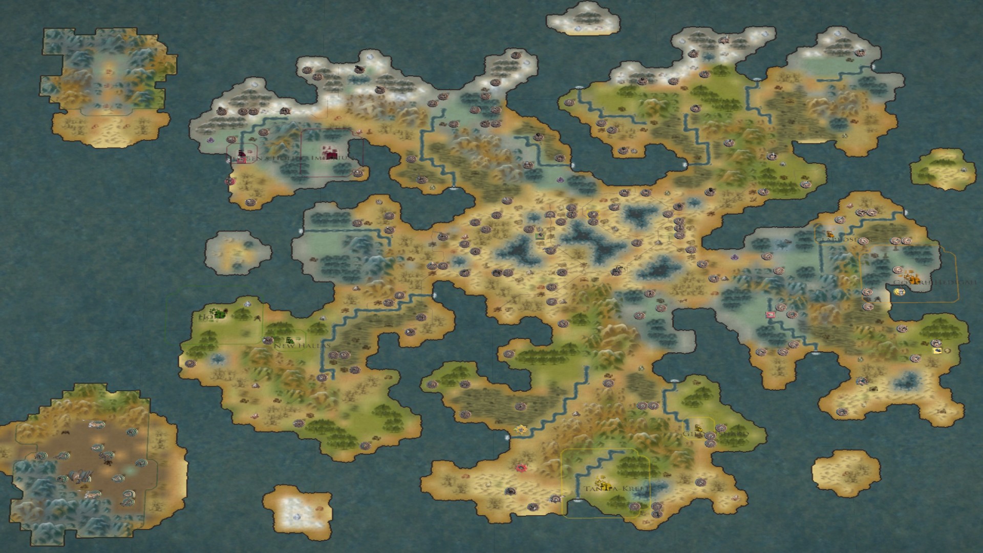 Fallen Enchantress: Legendary Heroes - Map Pack DLC screenshot