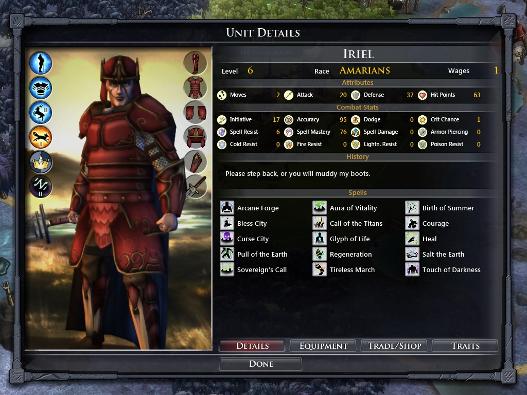 Fallen Enchantress: Legendary Heroes - Loot Pack DLC screenshot