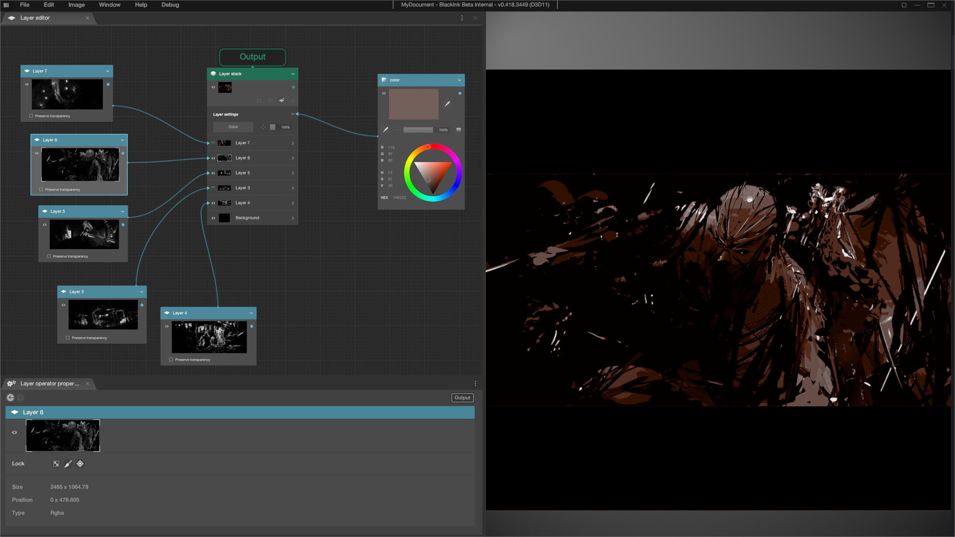 Black Ink screenshot