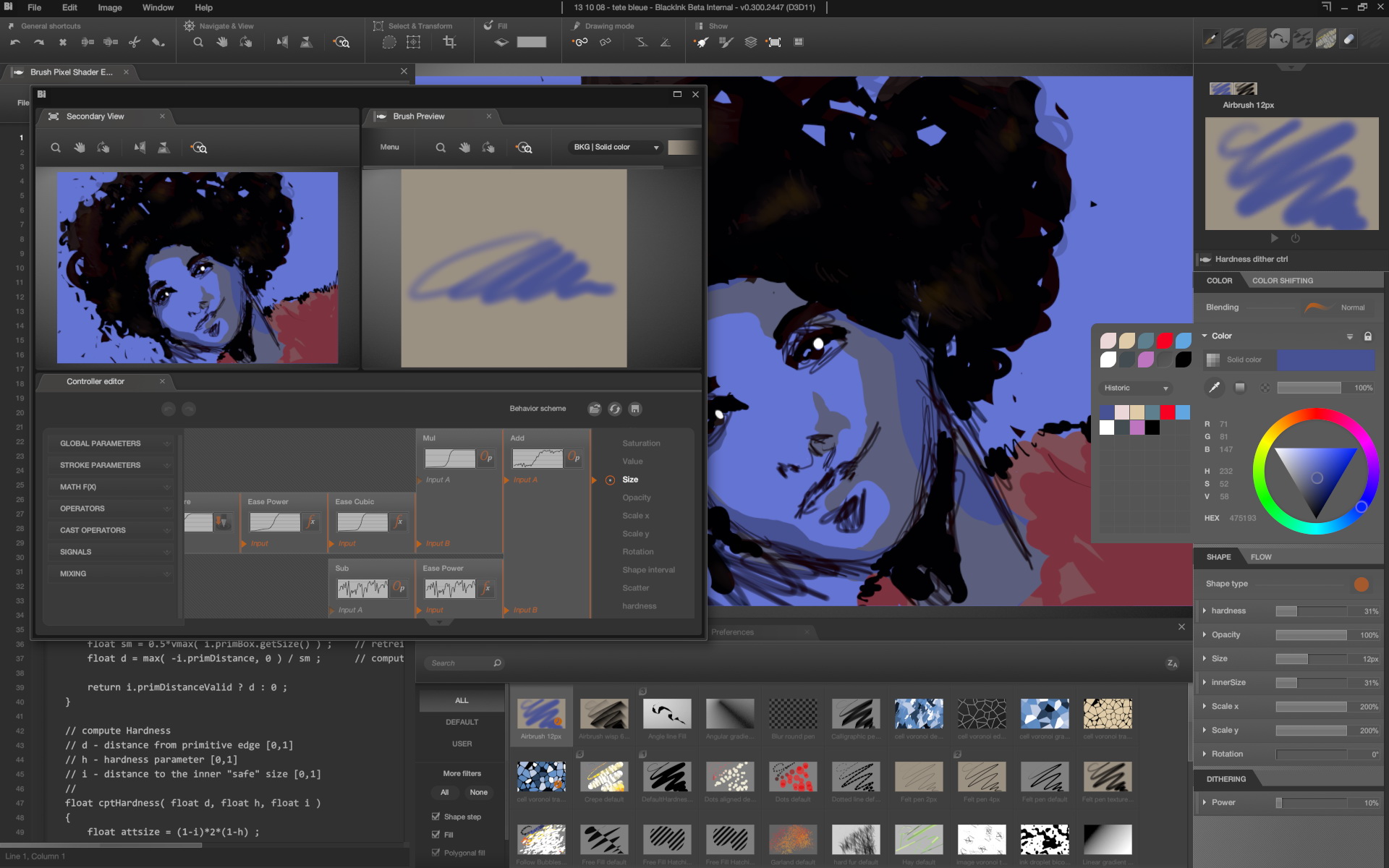 Black Ink screenshot