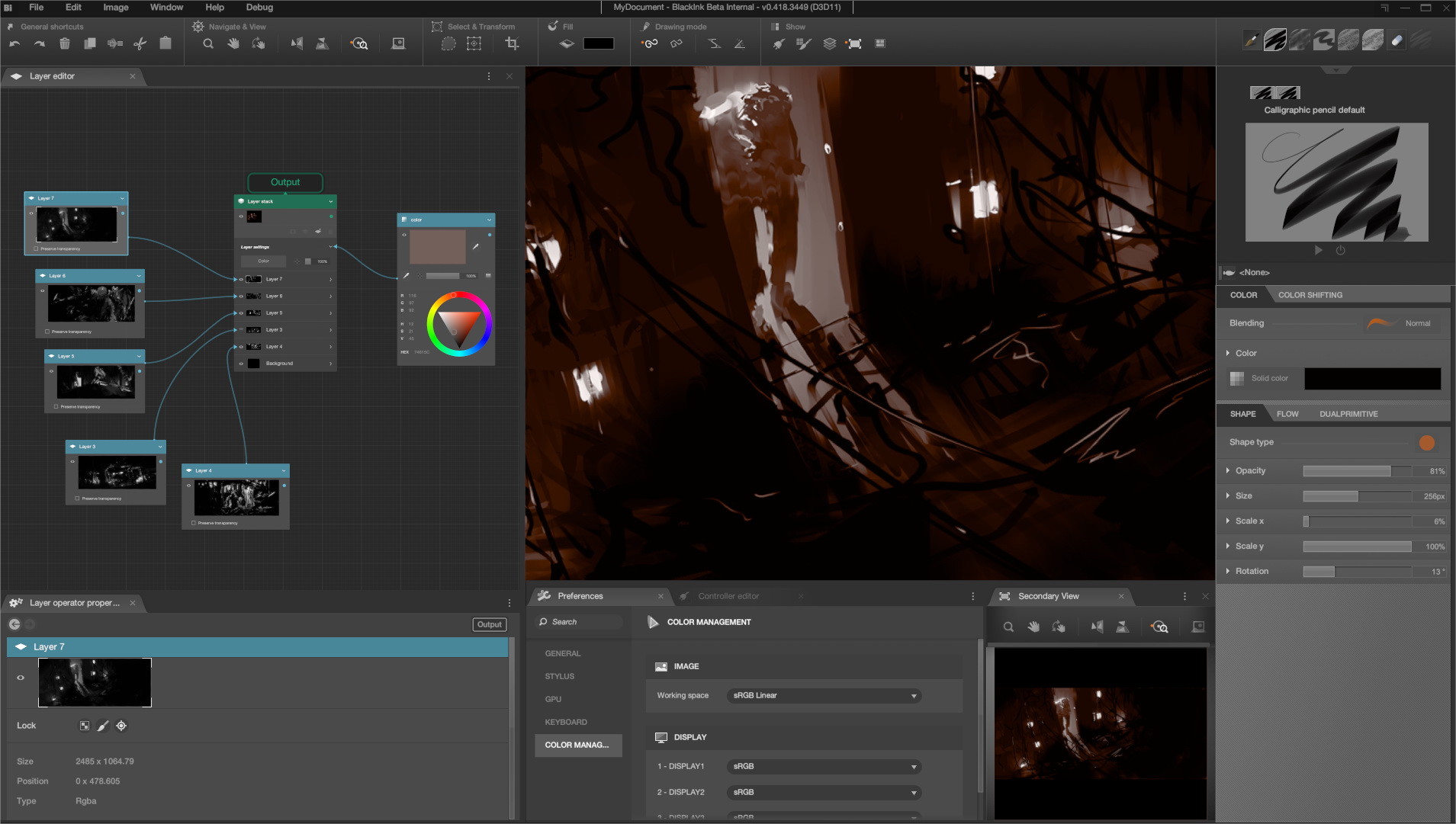 Black Ink screenshot