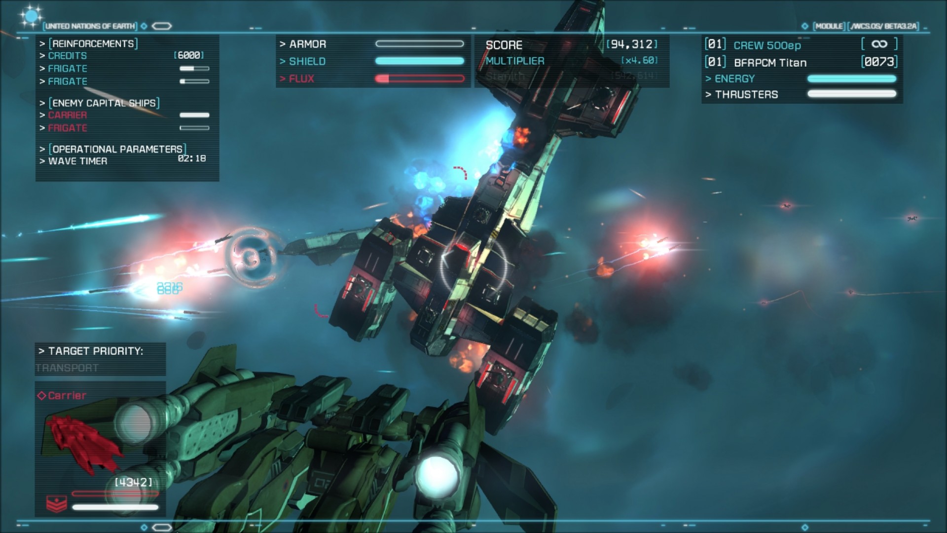 Strike Suit Infinity screenshot