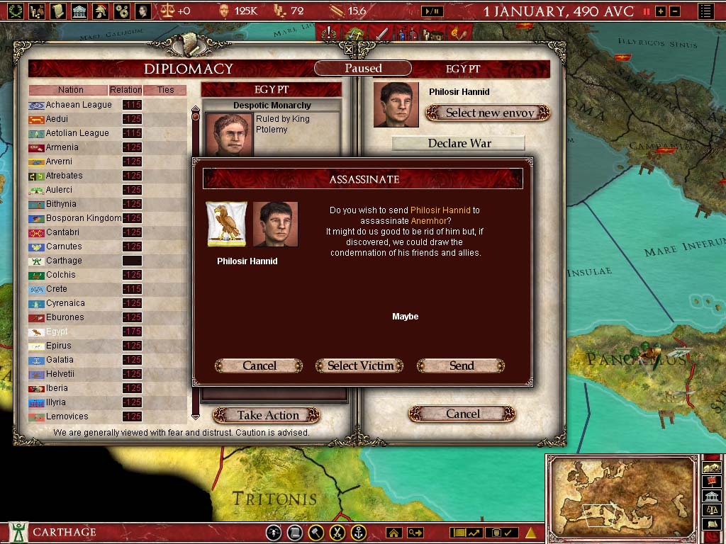 Europa Universalis: Rome - Gold Edition  screenshot