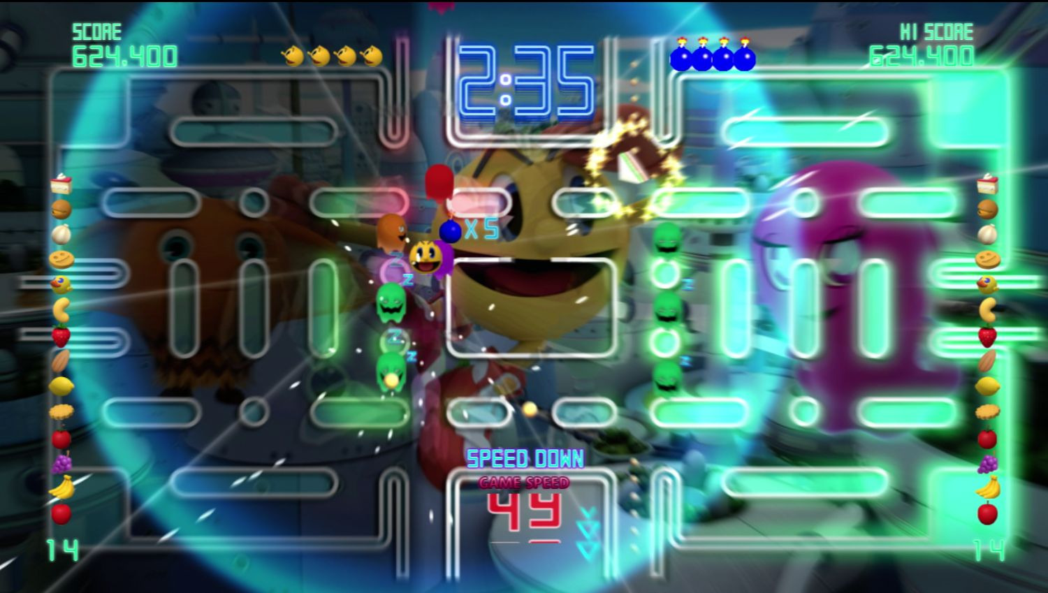 PAC-MAN Championship Edition DX+ screenshot