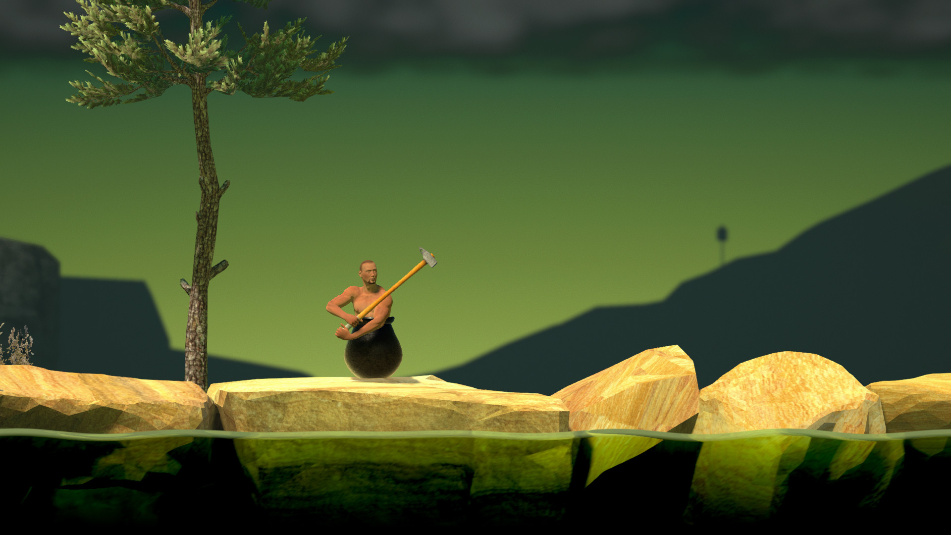 getting over it with bennett foddy mode