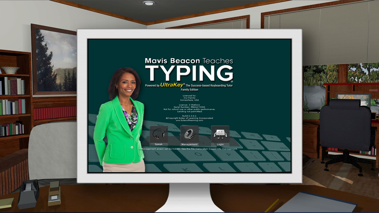 Mavis Beacon Teaches Typing Family Edition screenshot