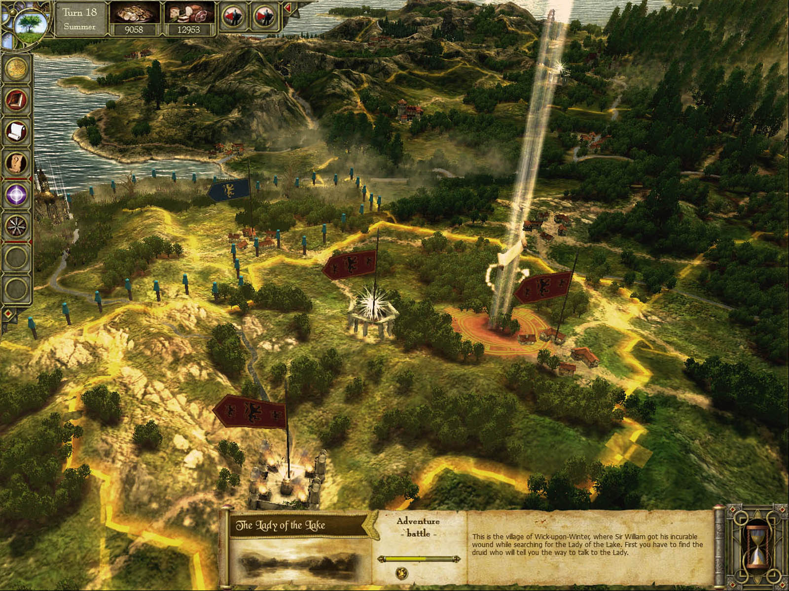 King Arthur - The Role-playing Wargame screenshot