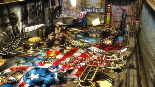 скриншот Pinball FX2 - Captain America Table 3