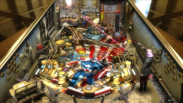 скриншот Pinball FX2 - Captain America Table 4