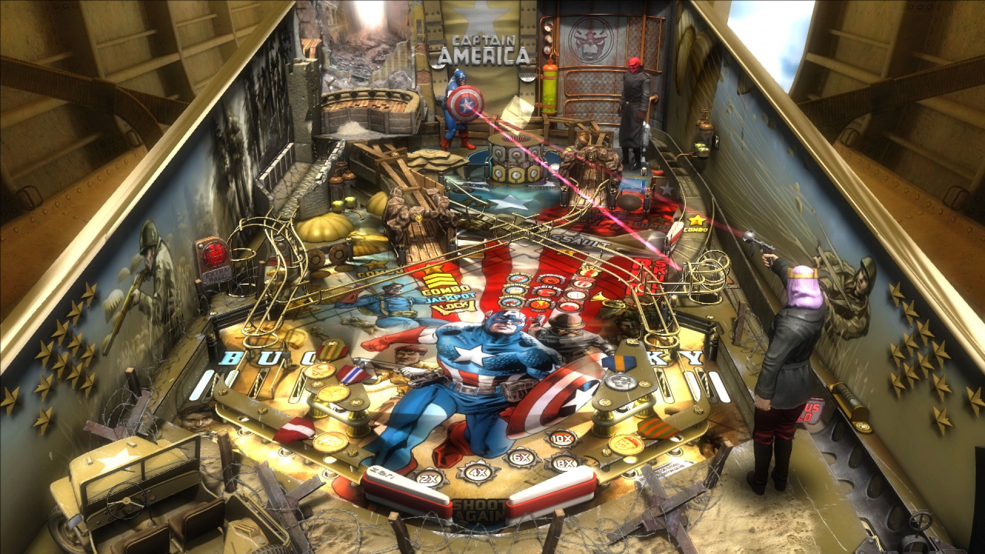 Pinball FX2 - Captain America Table screenshot