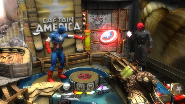 скриншот Pinball FX2 - Captain America Table 2