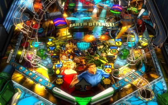 скриншот Pinball FX2 - Earth Defense Table 4