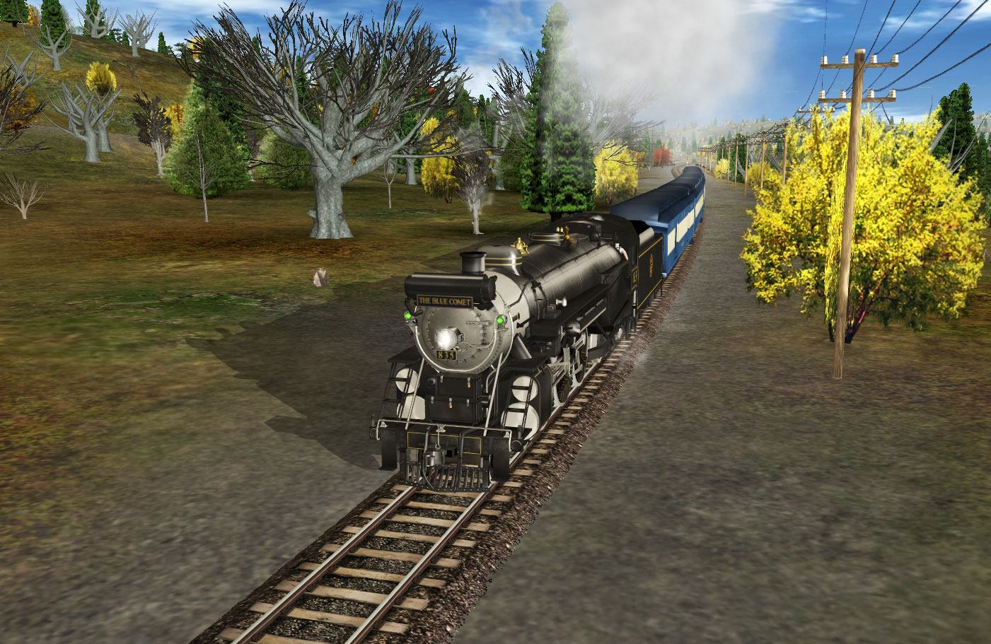 Trainz Simulator DLC: Blue Comet screenshot
