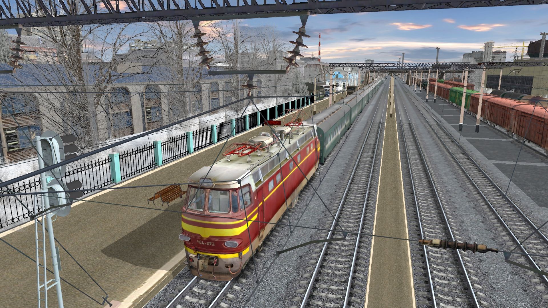 Digitizeu train simulator