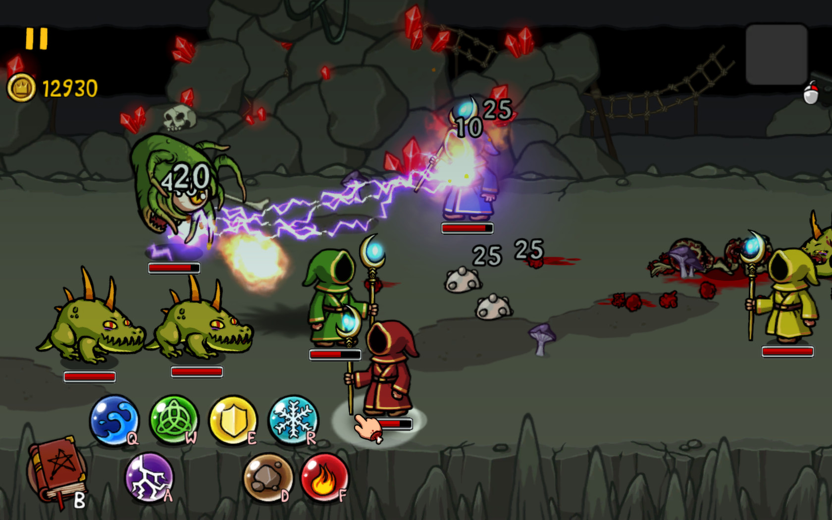 Magicka: Wizards of the Square Tablet screenshot
