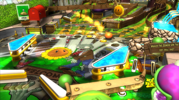 скриншот Pinball FX2 - Plants vs. Zombies Table 4