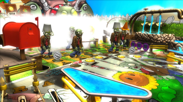 скриншот Pinball FX2 - Plants vs. Zombies Table 1