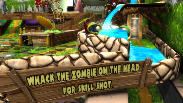 скриншот Pinball FX2 - Plants vs. Zombies Table 2