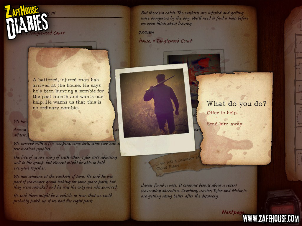 Zafehouse: Diaries screenshot