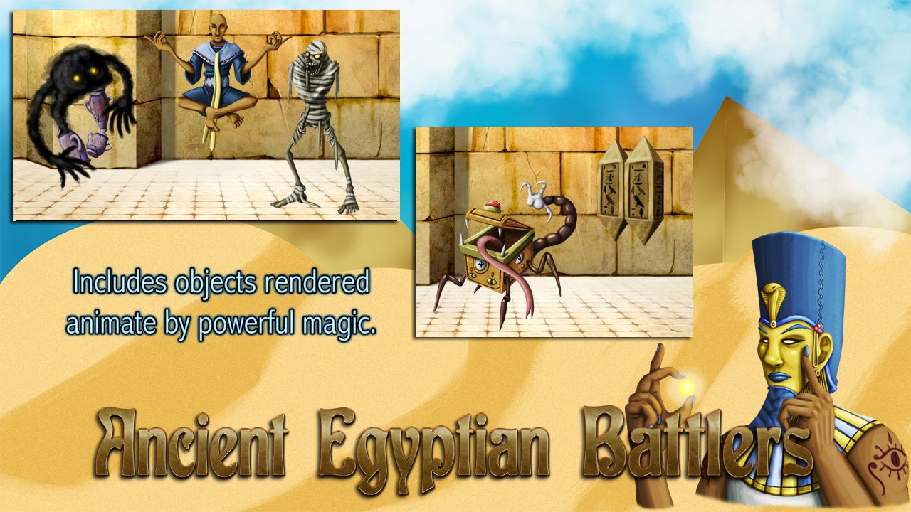 RPG Maker VX Ace - Egyptian Myth Battlers screenshot