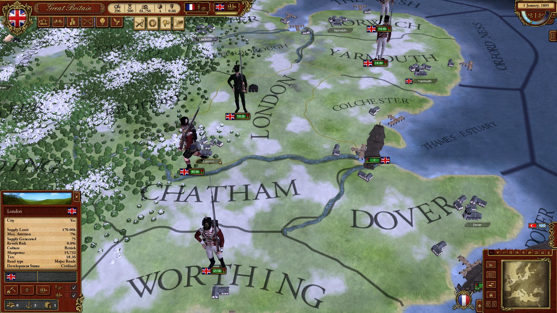 March of the Eagles: British Unit Pack screenshot