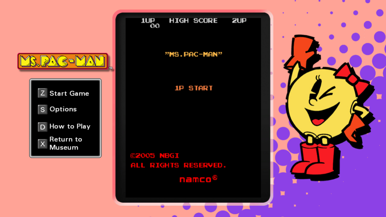 PAC-MAN MUSEUM - Ms. PAC-MAN DLC screenshot