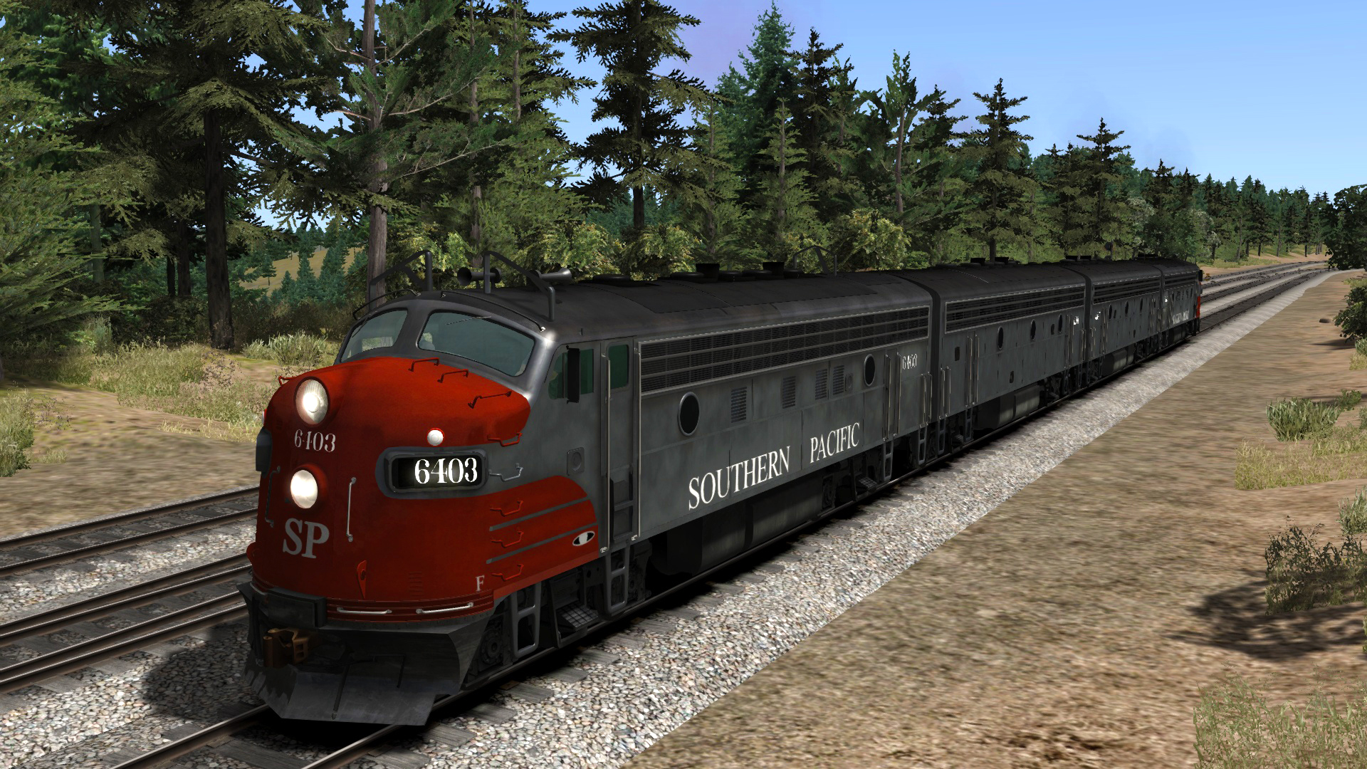 F7 Southern Pacific "Bloody Nose" Add-on Livery screenshot