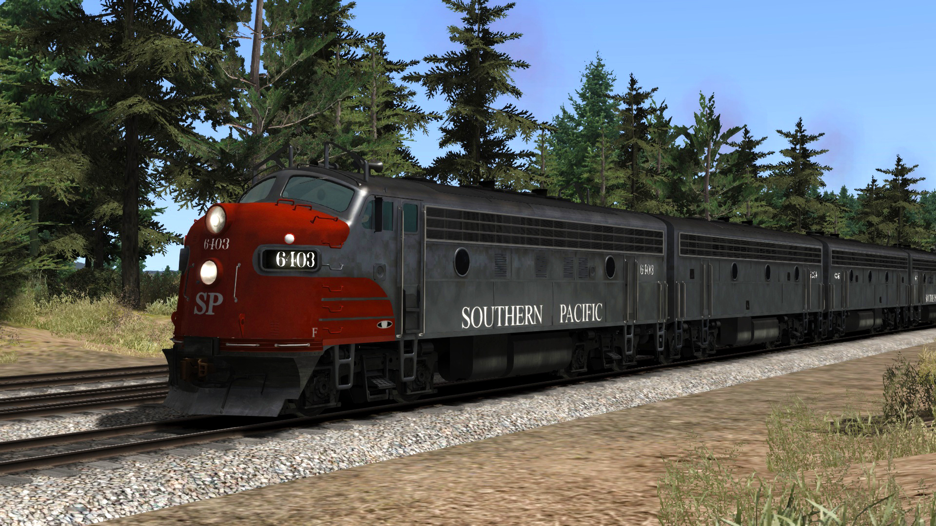 F7 Southern Pacific "Bloody Nose" Add-on Livery screenshot
