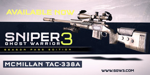 Sniper Ghost Warrior 3 Sniper Rifle DLC
