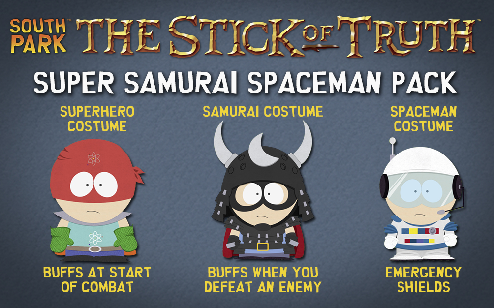 South Park: The Stick of Truth - Super Samurai Spaceman Pack screenshot