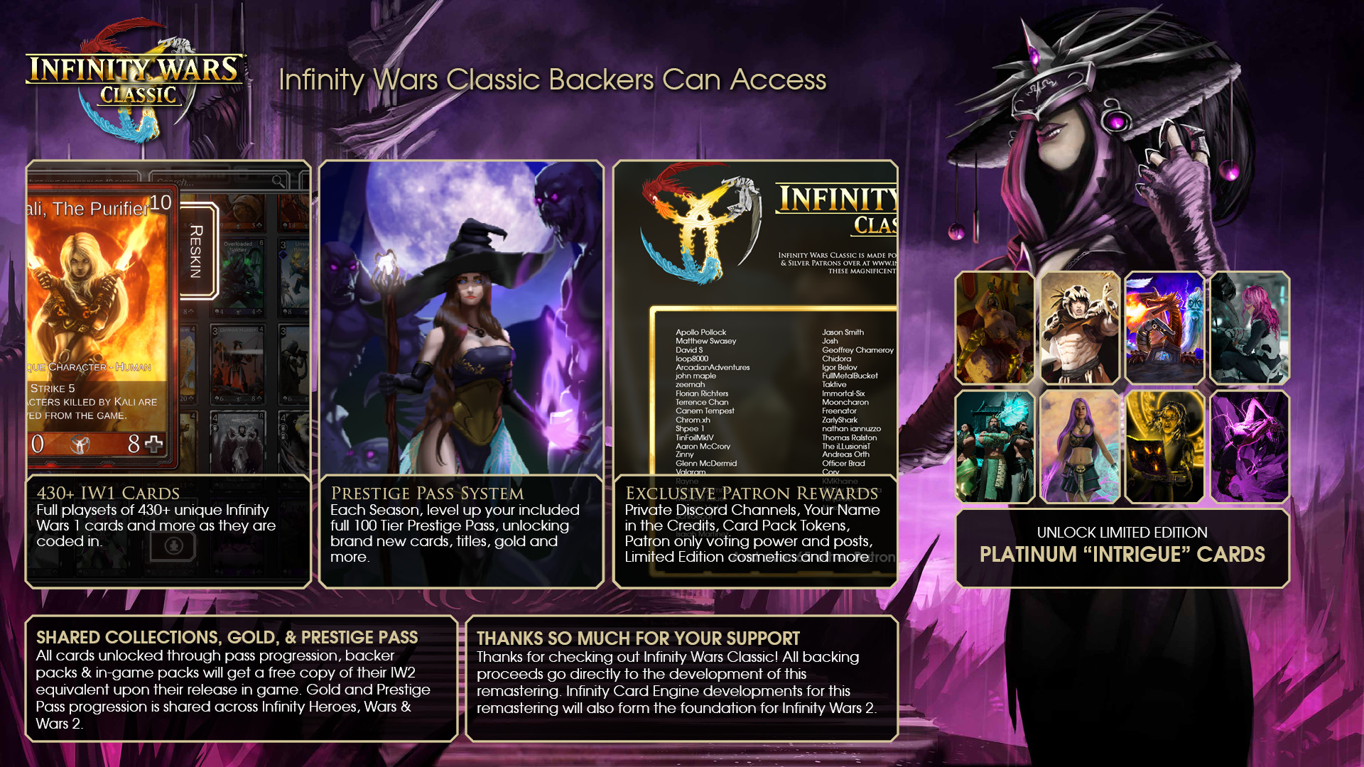 Infinity Wars: Animated Trading Card Game Steam Discovery