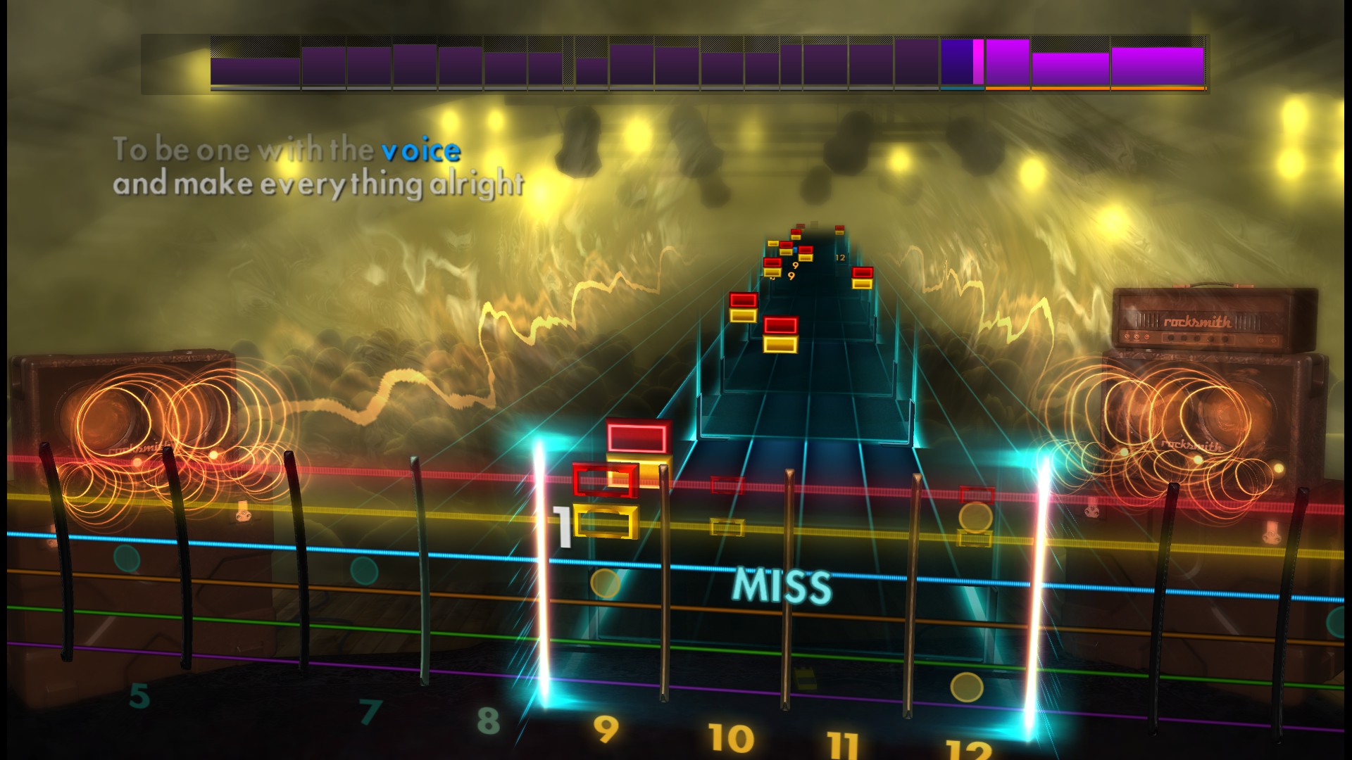 Rocksmith 2014 – Disturbed - “Voices” screenshot