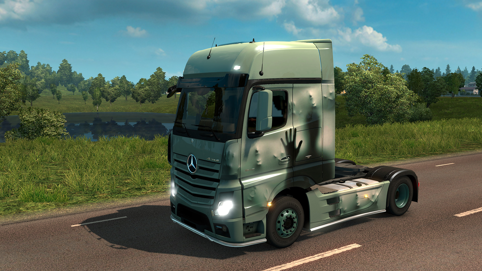 Euro Truck Simulator 2 - Halloween Paint Jobs Pack screenshot
