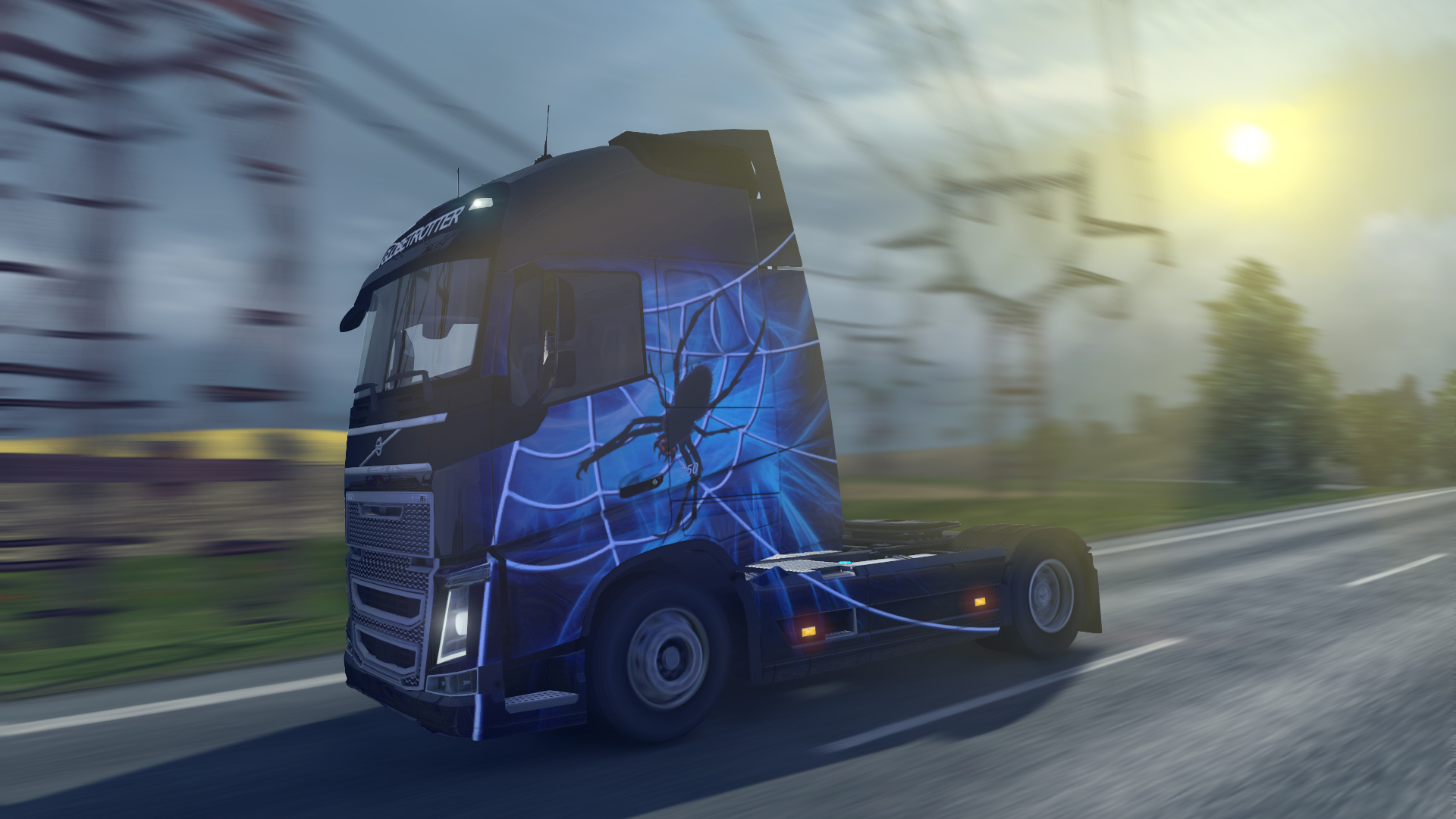Euro Truck Simulator 2 - Halloween Paint Jobs Pack screenshot