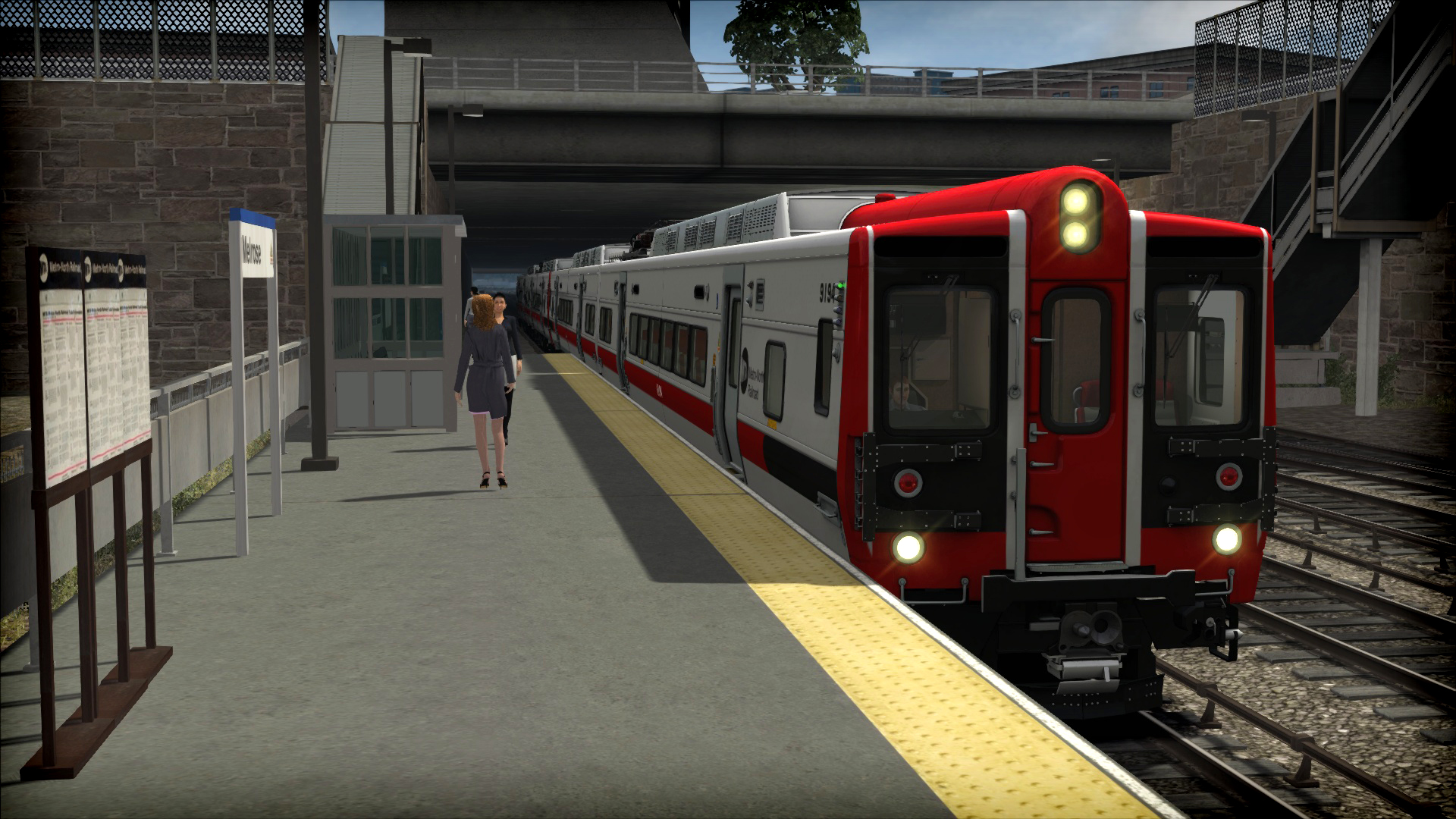 Train Simulator: Metro-North Kawasaki M8 EMU Add-On screenshot
