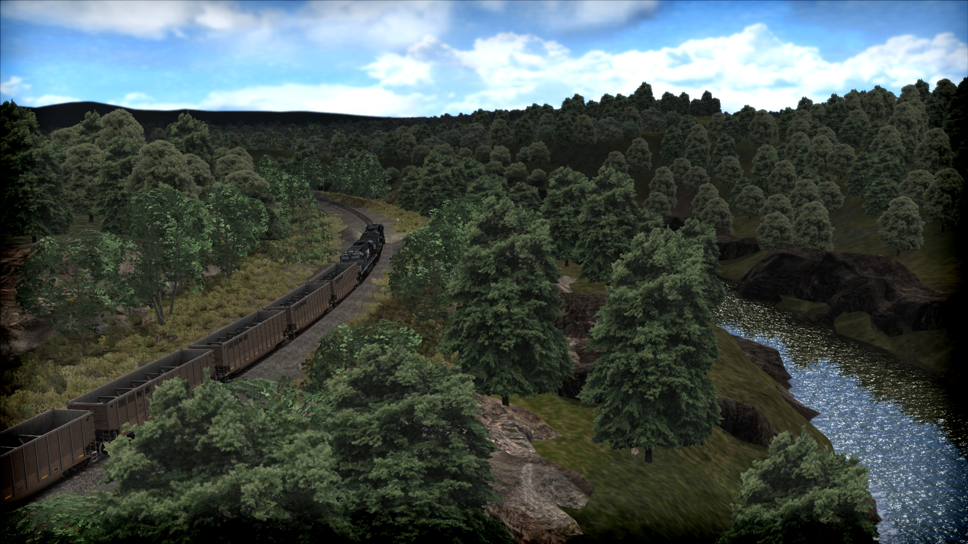 Train Simulator: Norfolk Southern Coal District Route Add-On screenshot