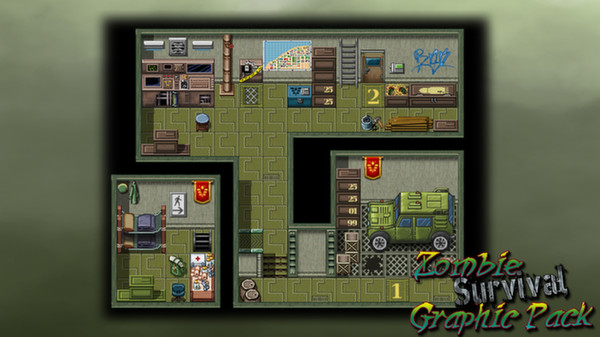 скриншот RPG Maker: Zombie Survival Graphic Pack 3