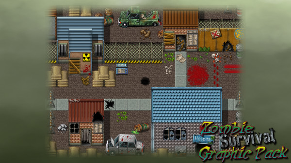 скриншот RPG Maker: Zombie Survival Graphic Pack 0