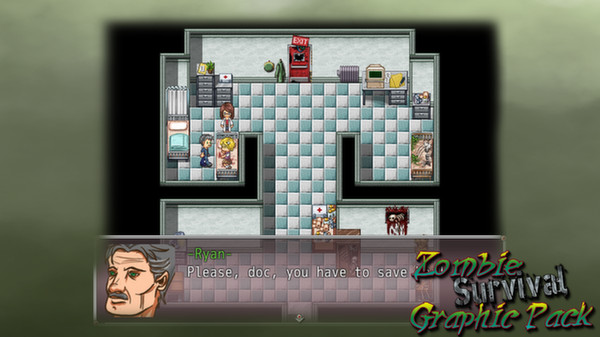 скриншот RPG Maker: Zombie Survival Graphic Pack 5