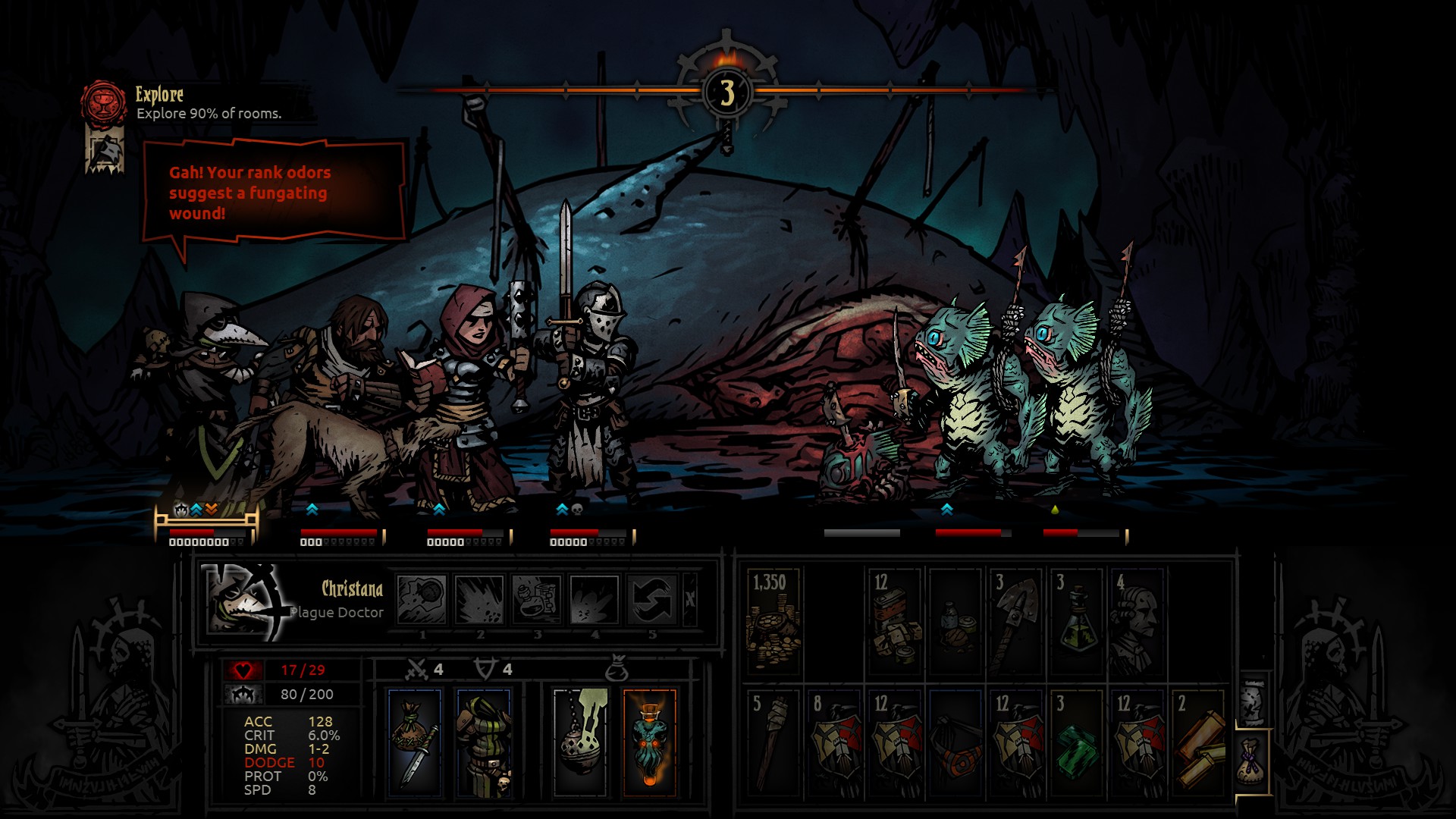 Darkest Dungeon screenshot 1