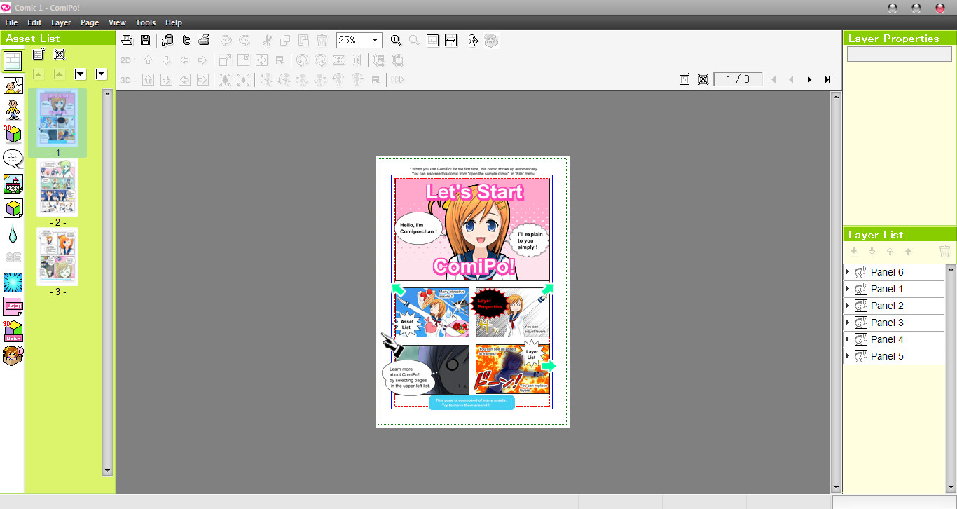 Manga Maker Comipo screenshot