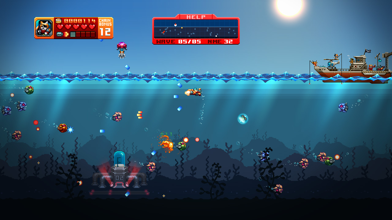 Aqua Kitty - Milk Mine Defender screenshot