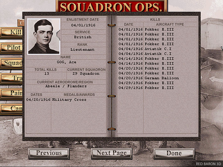 Red Baron Pack screenshot