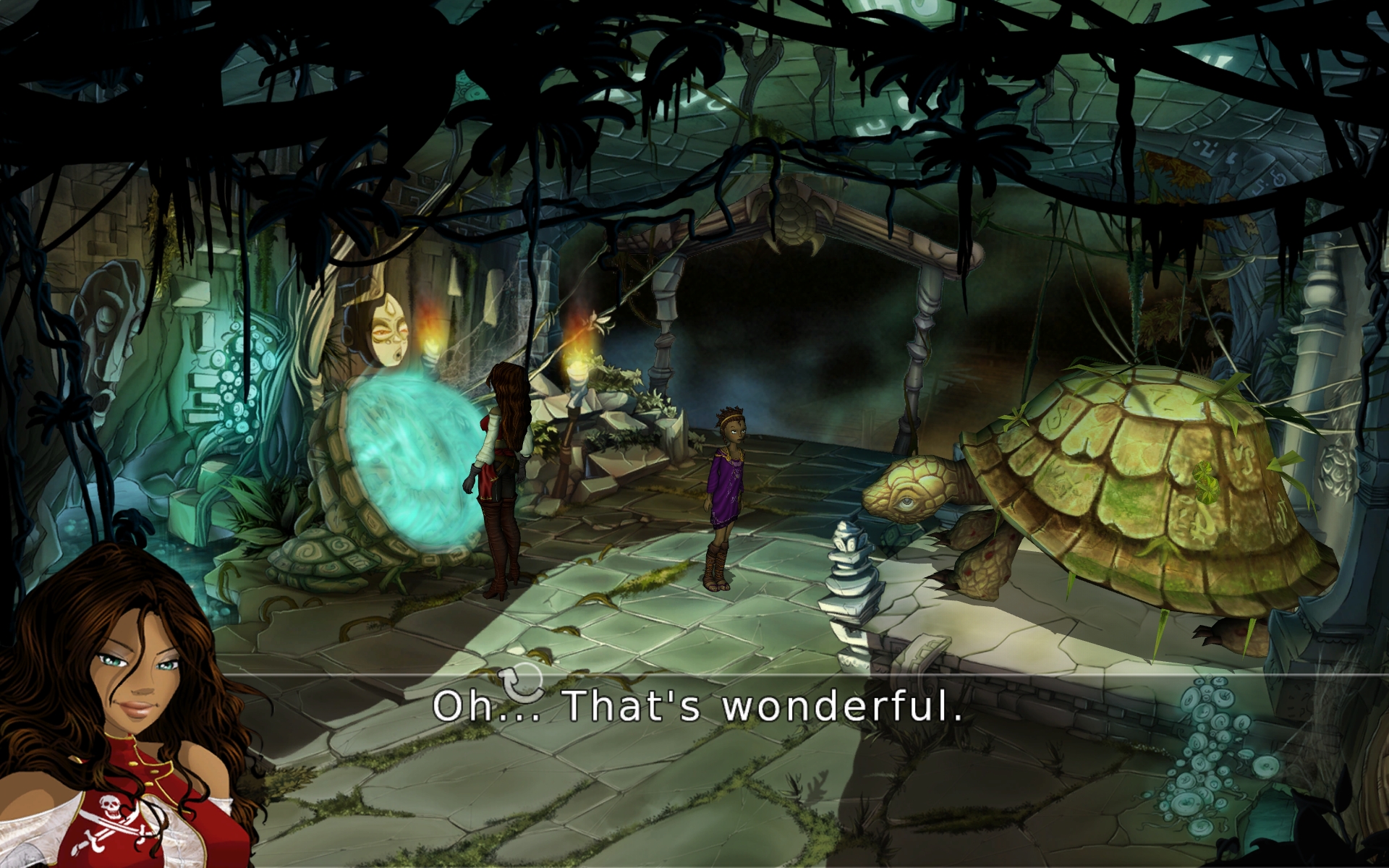 Captain Morgane and the Golden Turtle screenshot