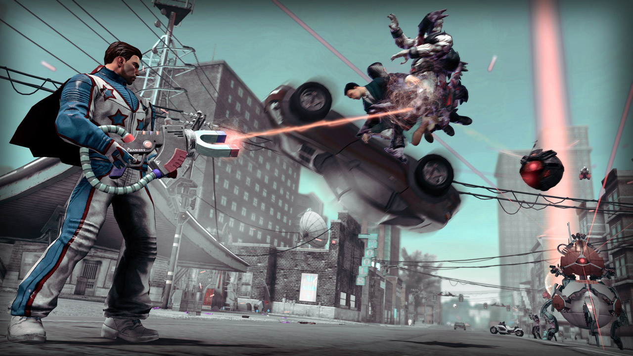 Saints Row IV - Gamestop Warped Weapon Challenge screenshot