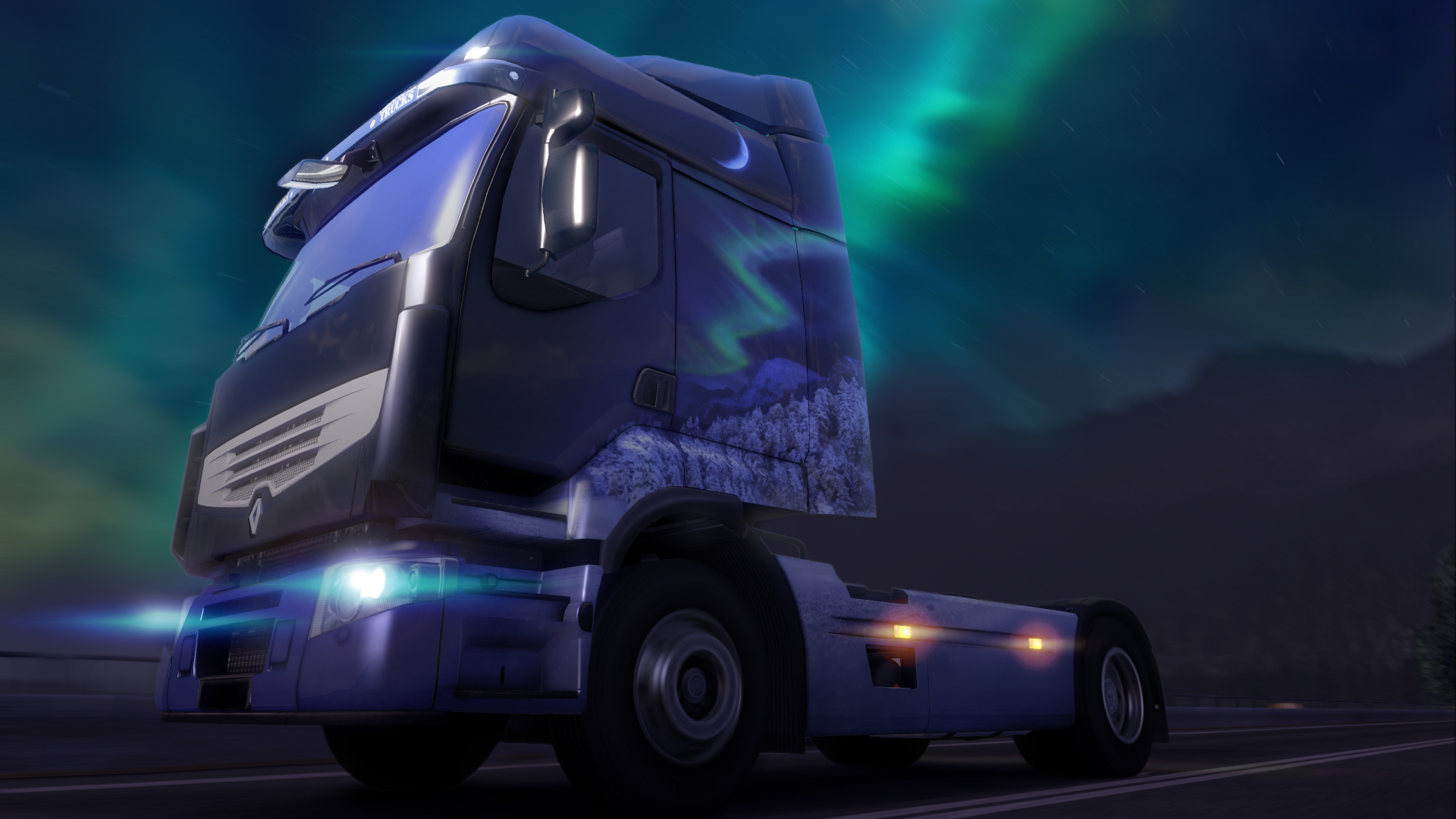 Euro Truck Simulator 2 - Ice Cold Paint Jobs Pack screenshot