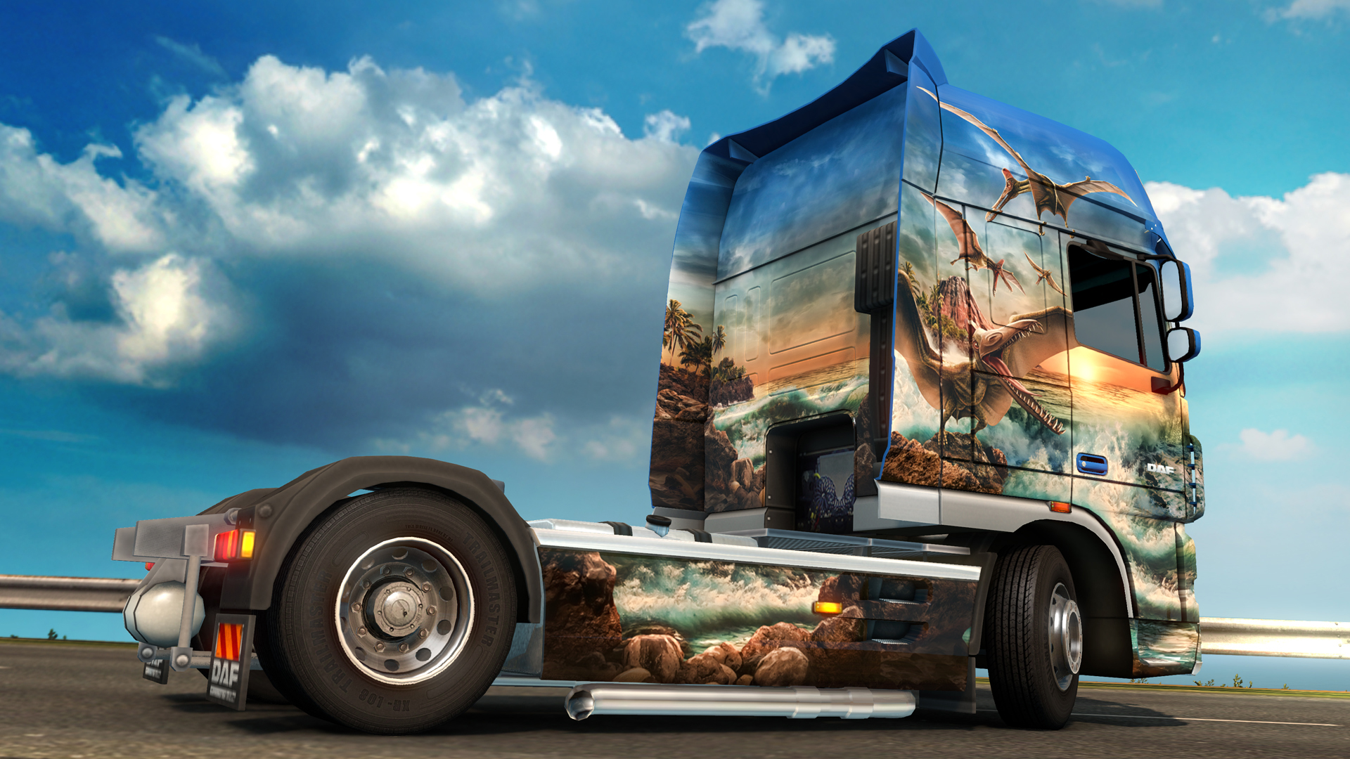 Euro Truck Simulator 2 - Prehistoric Paint Jobs Pack screenshot