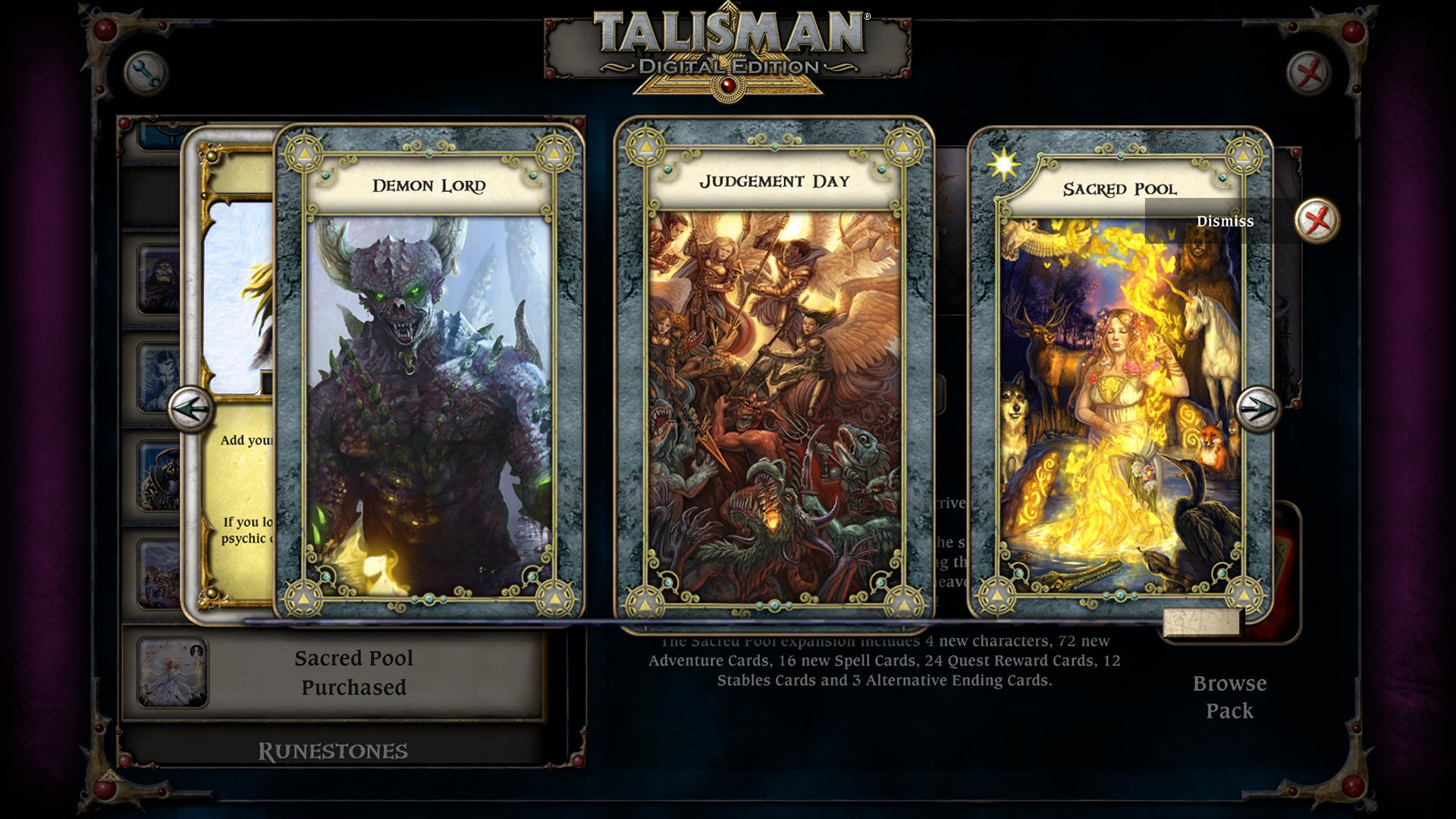 Talisman - The Sacred Pool Expansion screenshot